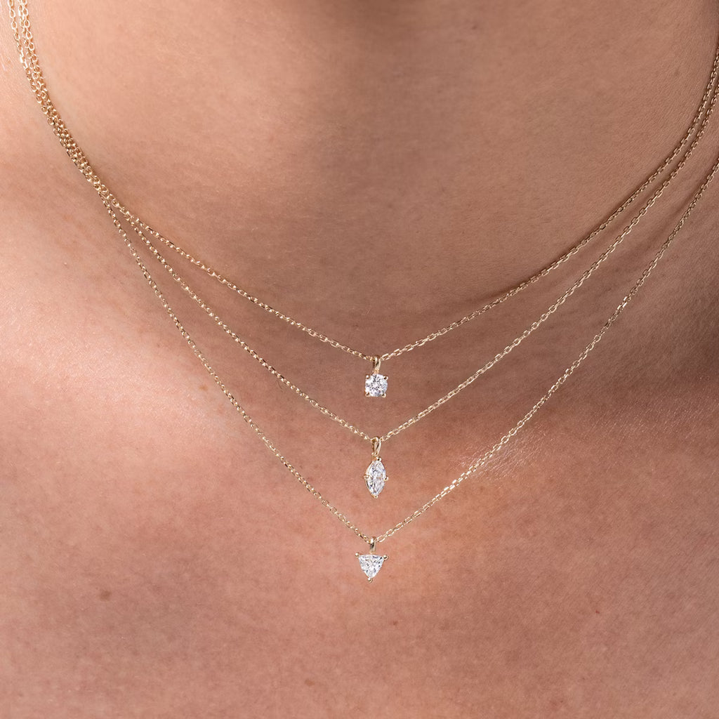 Petite Solitaire Pendant